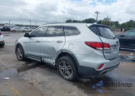 2017 Hyundai Santa Fe Limited Ultimate from USA, damaged, VIN KM8SR4HF8HU256711